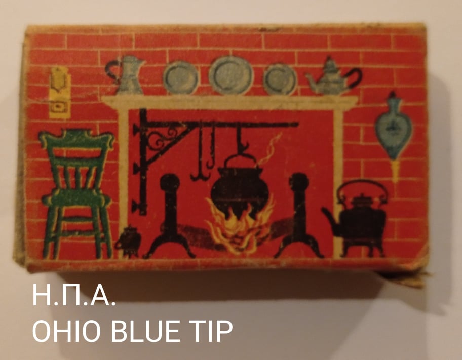 THE HISTORIC OHIO BLUE TIP MATCHES Matches Museum